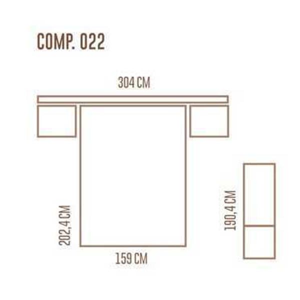 Dormitorio Matrimonio EOS-22